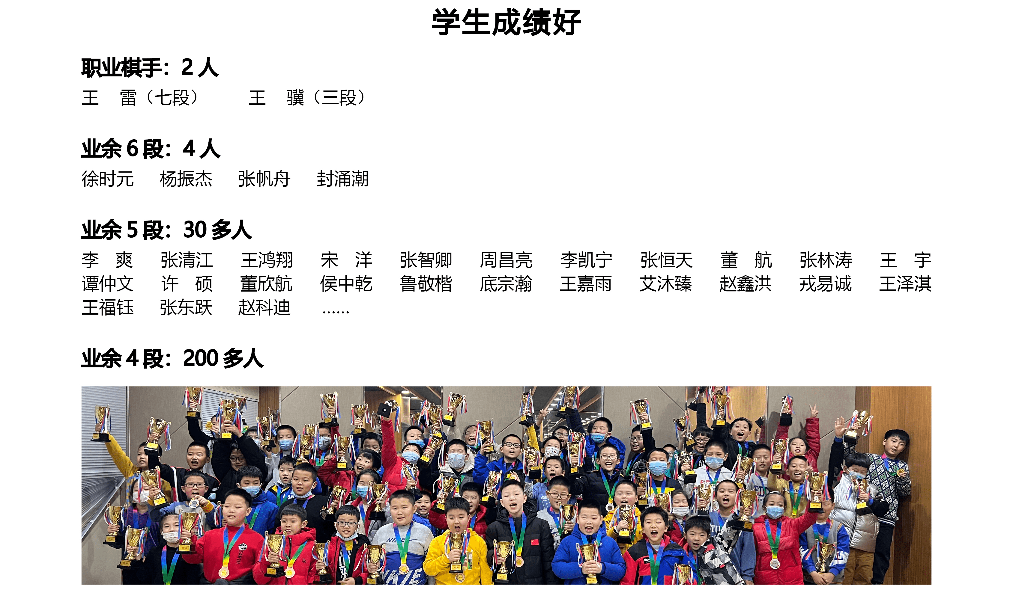 爱棋棋院围棋培训